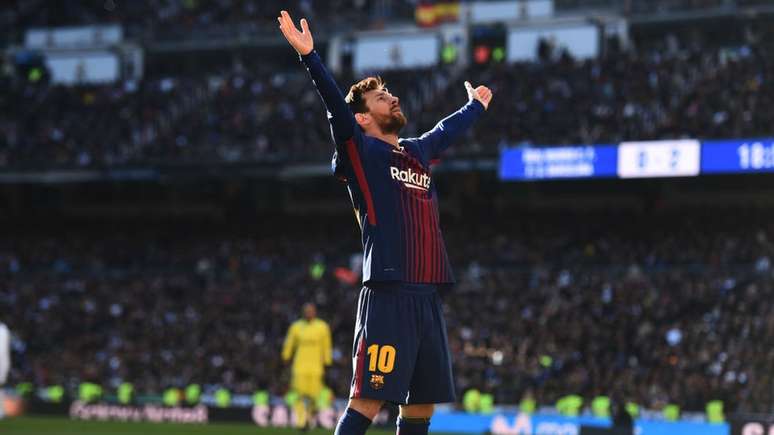 Lionel Messi &eacute; o &uacute;nico acima de 29 anos a aparecer entre os dez primeiros colocados do ranking de jogadores mais valiosos