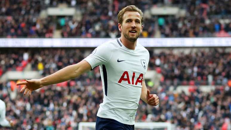 Harry Kane tem sido o artilheiro do Campeonato Ingl&ecirc;s nos dois &uacute;ltimos anos; seu valor &eacute; estimado em US$ 233,8 milh&otilde;es