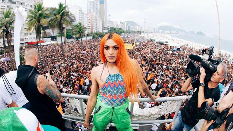 Pabllo foi um dos destaques da Parada Gay do Rio de Janeiro, em novembro | Foto: Fernanda Tin&eacute;/Divulga&ccedil;&atilde;o