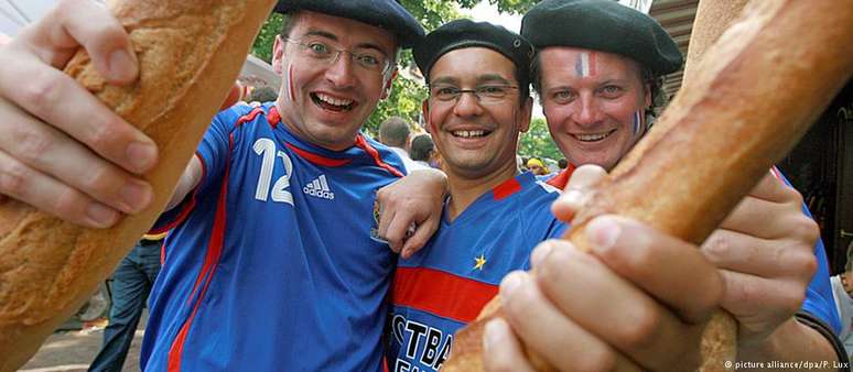 Símbolo nacional francês até para os fãs do futebol