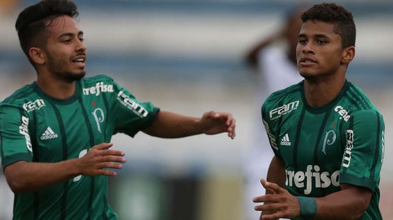 Alan Guimarães e Yan se destacaram neste domingo - FOTO: Agência Palmeiras