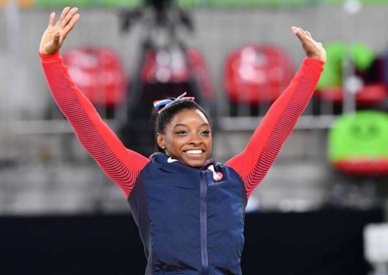 Simone Biles foi um dos destaques dos Jogos Olímpicos Rio 2016