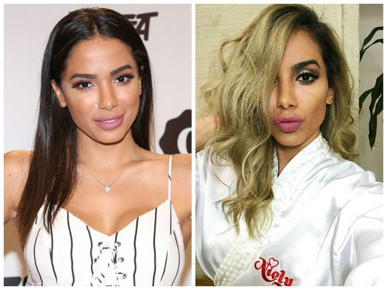 Anitta morena e loira (Fotos: AgNews/Reprodu&ccedil;&atilde;o/Instagram/@anitta)