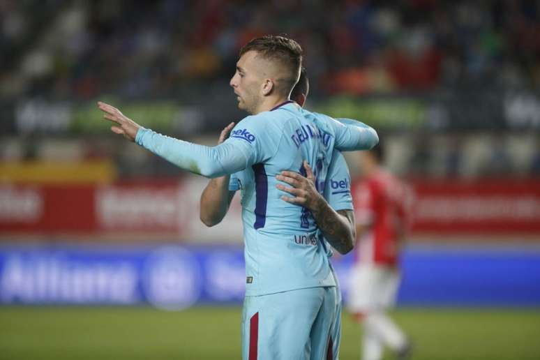 Um dos gols de Deulofeu se deu diante do Real Murcia, pela Copa do Rei(Foto: Reprodução / Twitter)