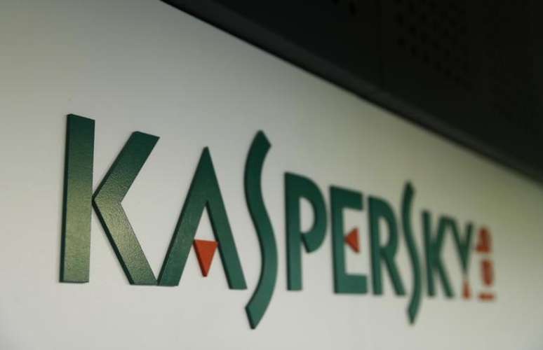 Logo da Kaspersky Lab em pr&eacute;dio da empresa em Moscou, R&uacute;ssia
27/10/2017 REUTERS/Maxim Shemetov