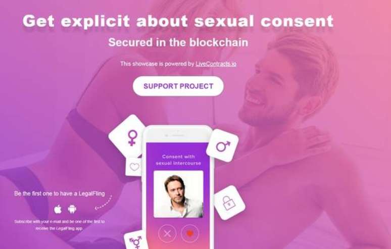 Depois de 'MeToo', aplicativo permite dar consentimento legal a sexo