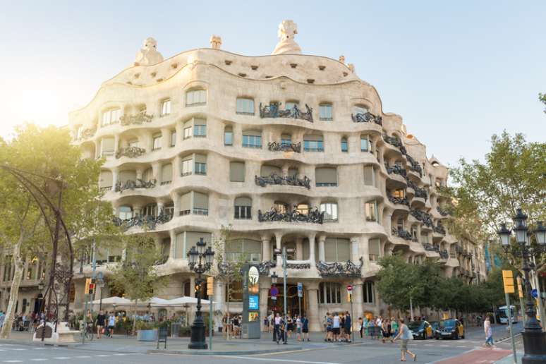 A obra modernista da casa Battló, de Antoni Gaudí, é de 1943