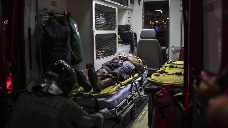 Vítimas de atropelamento foram levadas para os hospitais Souza Aguiar, no Centro, e Miguel Couto, na Gávea