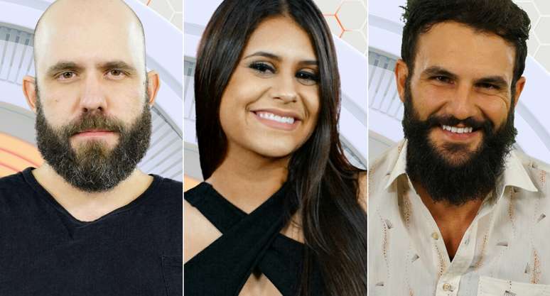 Caruso, Ana Paula e Wagner: fama instantânea na competição mais criticada da TV brasileira.