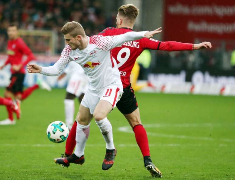 Werner chegou a dez gols na Bundesliga (Foto: Divulgação / RB Leipzig)