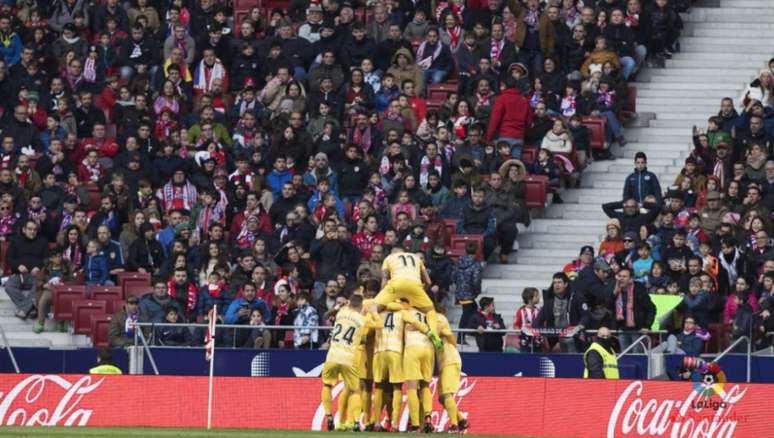 Girona surpreendeu o Atleti no Wanda Metropolitano (Foto: Divulgação / La Liga)