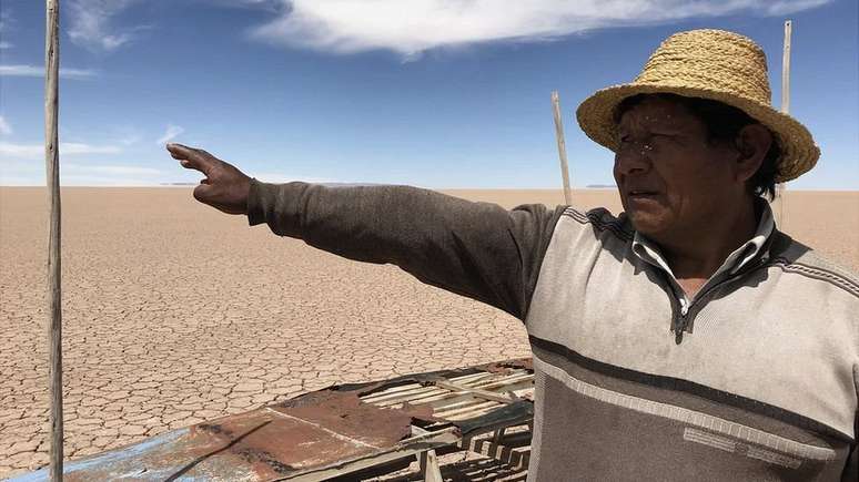 'Desde que o Poop&oacute; secou, n&oacute;s, urus, somos &oacute;rf&atilde;os', disse Flores