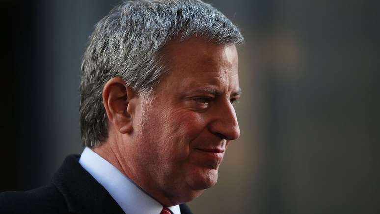 Bill de Blasio: prefeito de Nova York quer aumentar a confiança dos cidadãos na polícia