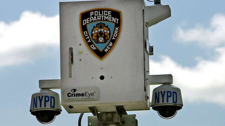Câmeras de segurança contribuíram para o aumento da vigilância em Nova York