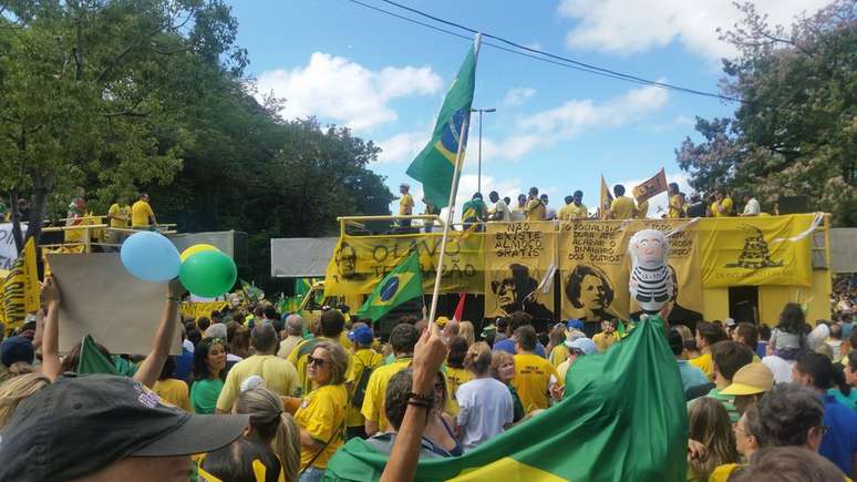 Cidade foi palco de manifestações pedindo a saída de Dilma Rousseff em 2016 | Foto: Daniel Isaia/Ag. Brasil
