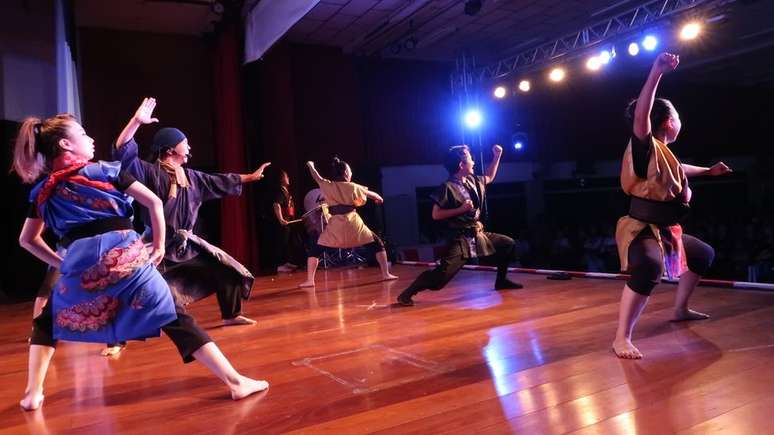 O Okinawa Festival &eacute; organizado pela comunidade da Vila Carr&atilde;o h&aacute; 15 anos| Foto: Associa&ccedil;&atilde;o Okinawana Kenjin do Brasil