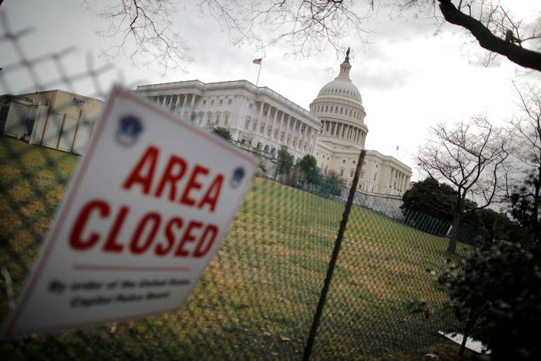 Edifício do Capitólio dos EUA, em Washington 22/01/2018 REUTERS/Carlos Barria