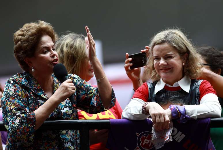 Ex-presidente Dilma Rousseff participa de evento em Porto Alegre 23/01/2018 REUTERS/Diego Vara