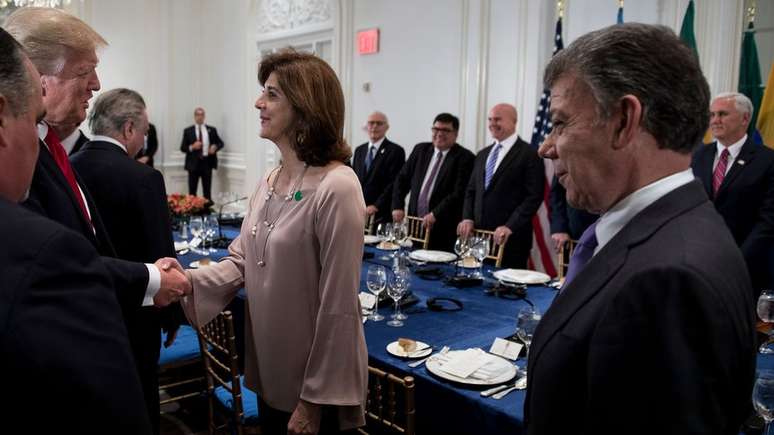 O maior gesto de aproximação de Trump com a América Latina foi um jantar que ofereceu a presidentes de alguns países da região em setembro, na semana da Assembleia-Geral das Nações Unidas, em Nova York