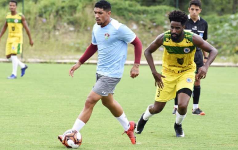 Douglas marcou um dos gols do Fluminense x Esporte Clube Resende