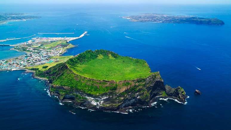 A Coreia do Sul tem a rota aérea com mais voos no ano passado, entre as cidades de Seul e a ilha de Jeju | Foto: Cortesia de Jeju Tourism Organization