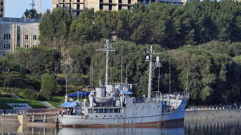 USS Pueblo tinha apenas duas metalhadoras, o que era muito pouco para responder ao ataque