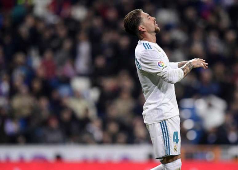 Sergio Ramos jogou contra o Leganés, na última quarta (Foto: Javier Soriano / AFP)