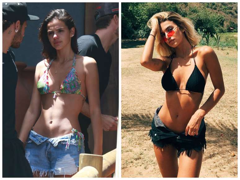 Bruna Marquezine e Manu Gavassi (Fotos: AgNews &ndash; @manugavassi/Instagram/Reprodu&ccedil;&atilde;o)