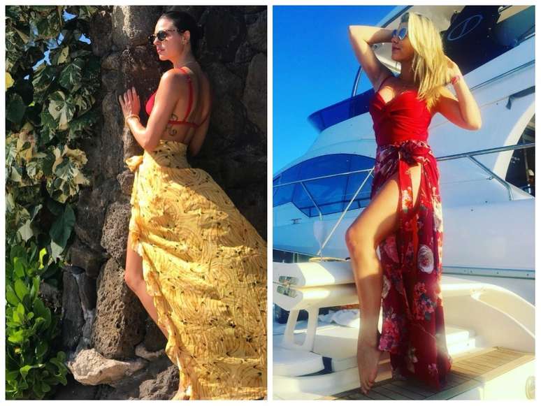 Isis Valverde e &Iacute;ris Stefanelli (Fotos: @isisvalverde/@irisstefanelli/Instagram/Reprodu&ccedil;&atilde;o)