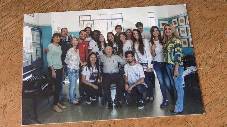 Atualmente aposentado, Strul dedica-se a manter viva lembran&ccedil;a do Holocausto por meio de palestras em escolas e eventos | Foto: Gui Christ