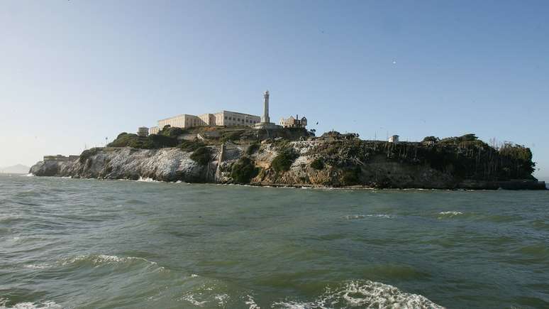 Al Capone esteve presona ilha de Alcatraz, nos Estados Unidos, durante quase oito anos