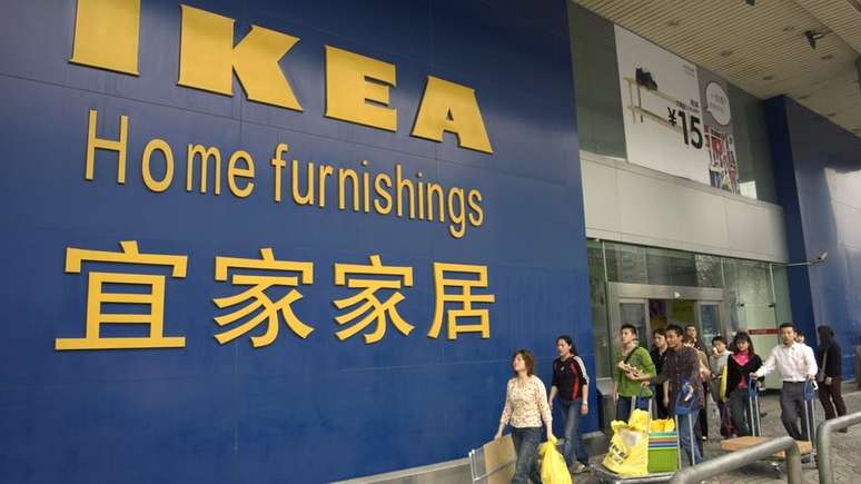 A Ikea expandiu para o mundo todo, inclusive a China. Em 2016, o grupo contabilizava mais de 400 lojas