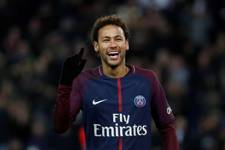 Neymar em jogo do PSG 27/01/2018 REUTERS/Gonzalo Fuentes