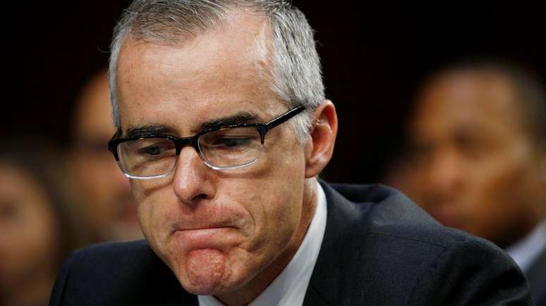 Trump denunciou doações eleitorais recebidas pela esposa de McCabe (foto)