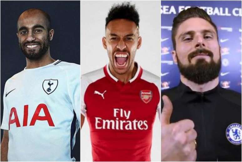 Lucas, Aubameyang e Giroud foram os destaques desse último dia de janela internacional