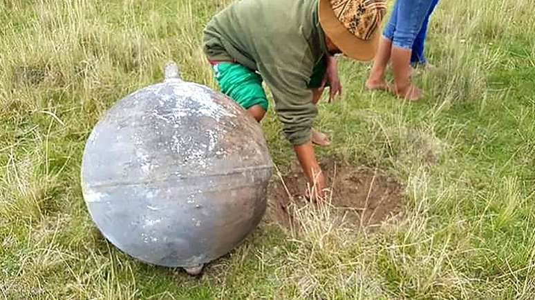 Agência espacial peruana registrou a queda de quatro objetos em Puno, no Peru.