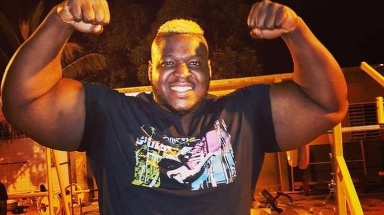 Cheick era alvo constante de bullying em sua inf&acirc;ncia por ser gordo | Foto: Cheick Sanou