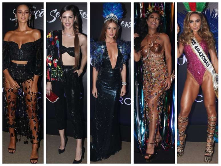 Looks das famosas no Baile da Vogue