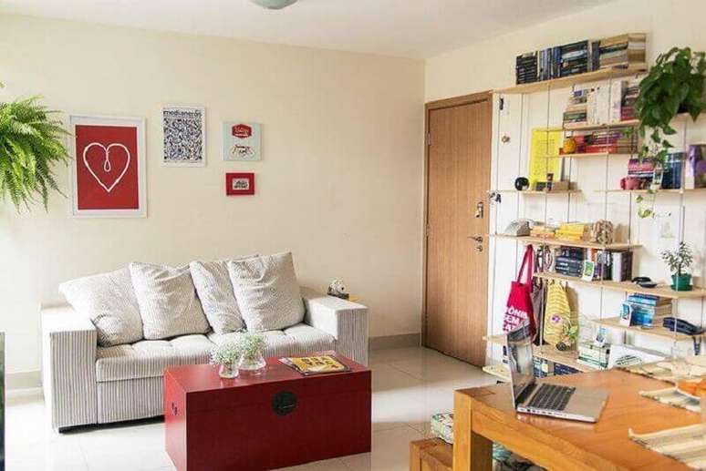 26. Decoração de casa simples e confortável