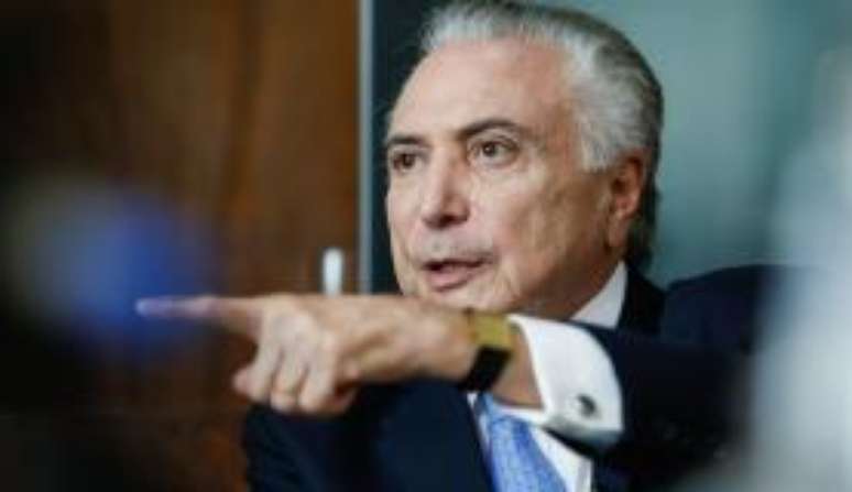 &nbsp;&nbsp; O presidente Michel Temer 