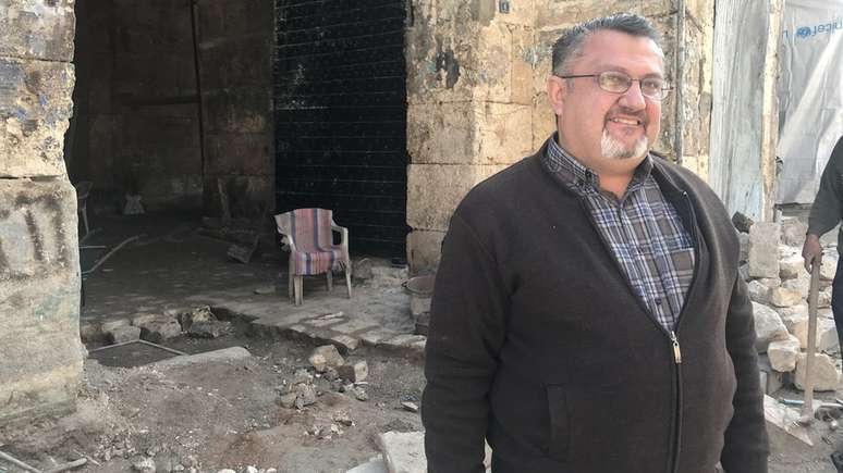 Historiador Alaa al-Sayed se dedica à restauração do portão histórico de Bab al-Nasr