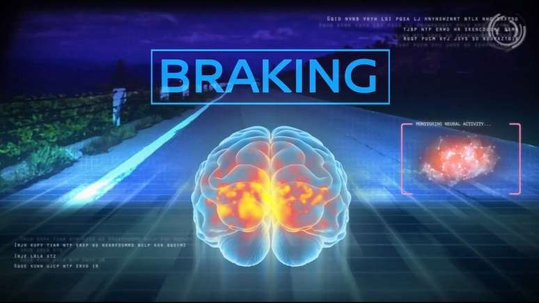 A Nissan vem acompanhando a atividade cerebral de motoristas durante diversos tipos de manobra | Foto: Nissan/Divulgação