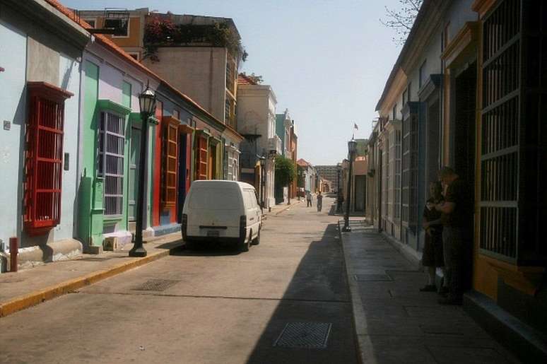 A rua Carabobo, em que vivia Juan Carlos Sánchez Latorre, era patrimônio cultural de Maracaibo (Foto: Humberto Matheus)