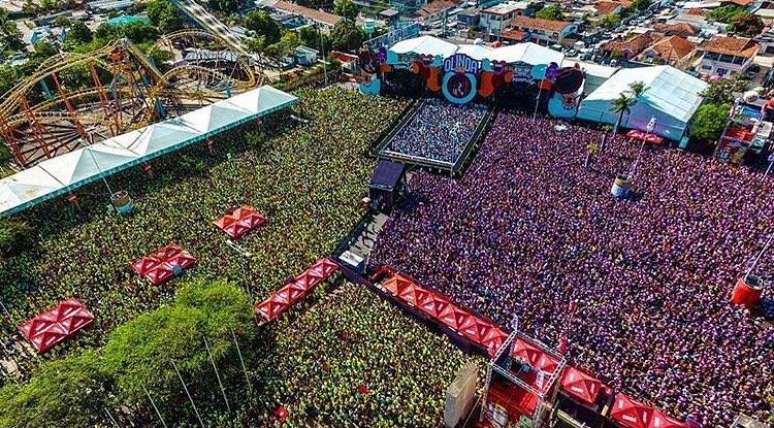 Em Recife, os shows  fechados, como o Olinda Beer , contou com grandes atrações