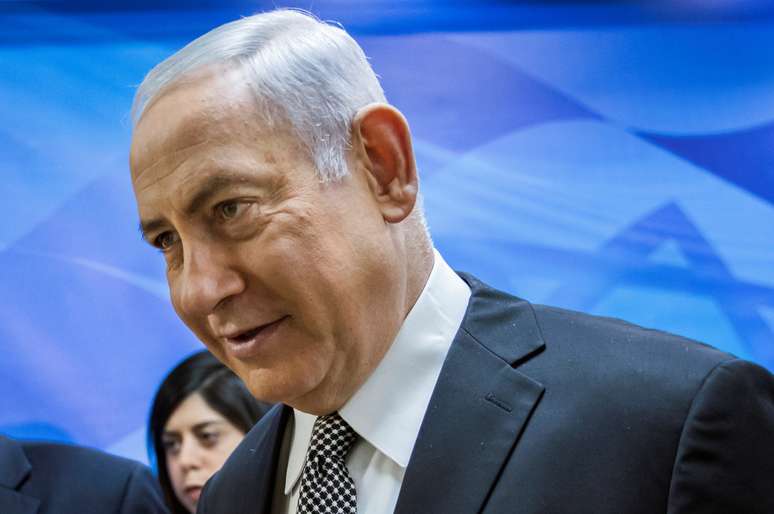 Premiê israelense, Benjamin Netanyahu 04/02/2018 REUTERS/Jim Hollander/Pool