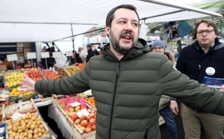 Matteo Salvini é postulante a premier pela Liga Norte