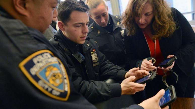 iPhones NYPD