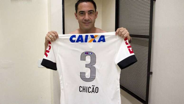 Ex-zagueiro Chicão, grande nome da história do Corinthians (Foto: Daniel Augusto Jr)