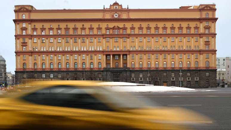 A Lubyanka - edifício que foi sede da KGB durante o terror soviético - abriga hoje a FSB