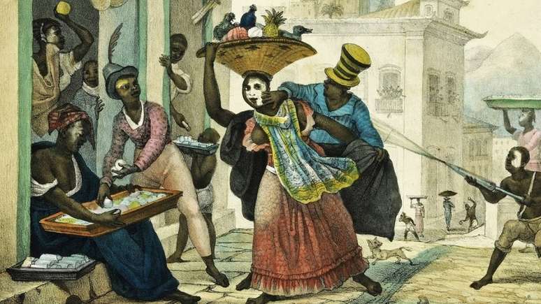Pintor francês Jean-Baptiste Debret retratou o entrudo nas ruas do Rio no início do século 19